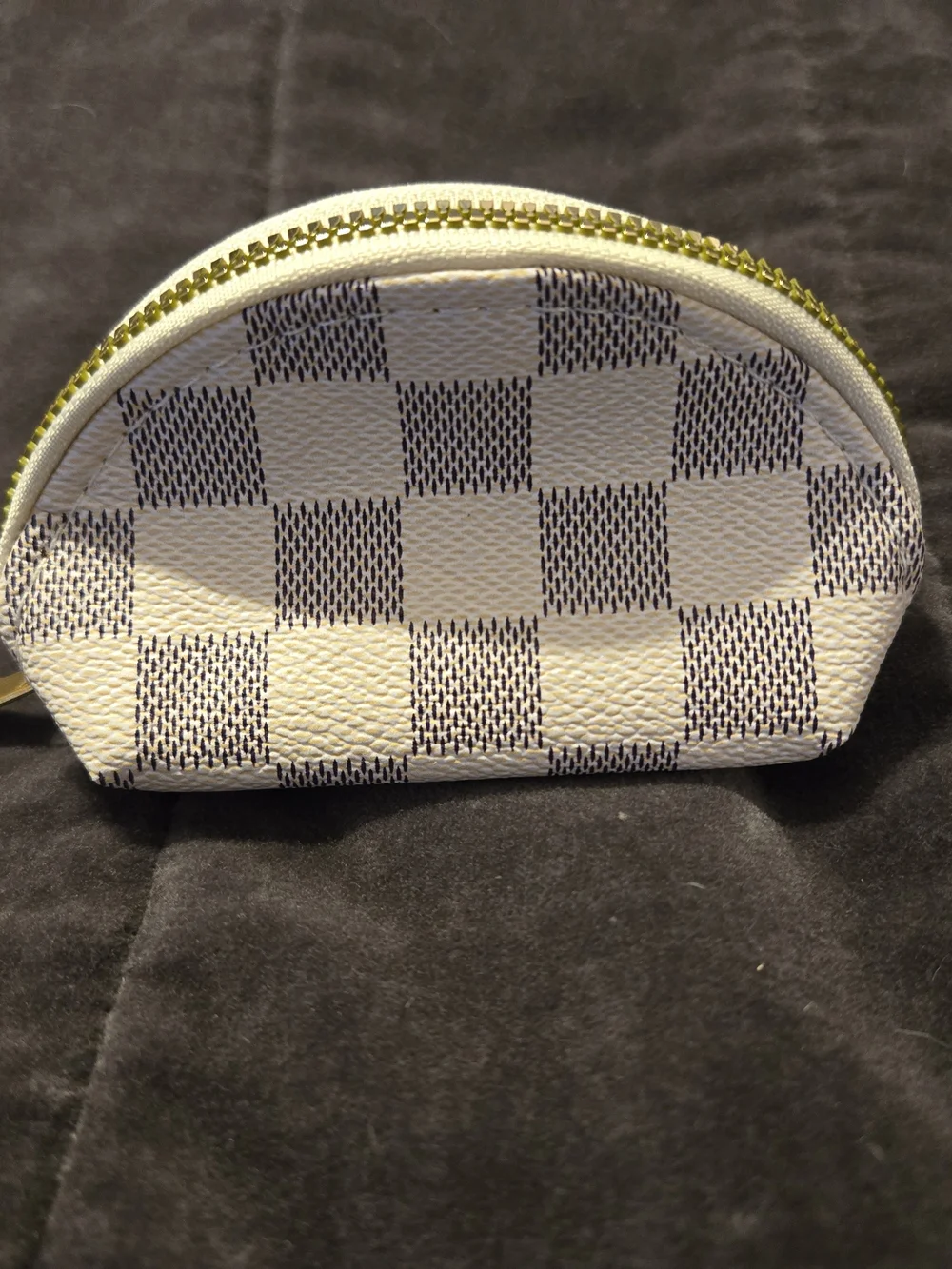 Fashion Louis Vuitton Damier Azur Cosmetic Pouches Set of (4) with Zippers
